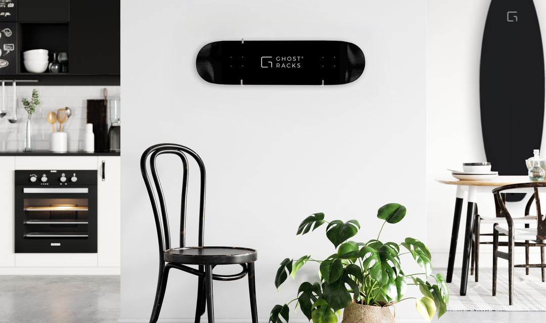 Invisible display racks for sporting equipment – Ghost Racks